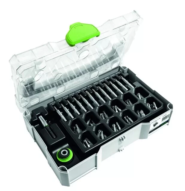 Festool Composition D'embouts : Mini Systainer SYS-CE MINI 1 TL TRA 1 Festool Composition D'embouts : Mini Systainer SYS-CE MINI 1 TL TRA