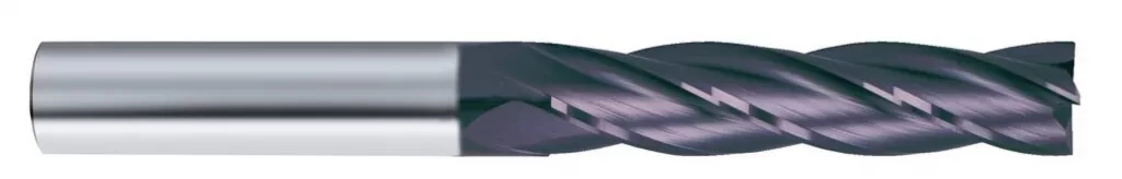 Fraise 4 Dents Carbure Queue Renforcée Cylindrique Revêtue 1 Fraise 4 Dents Carbure Queue Renforcée Cylindrique Revêtue
