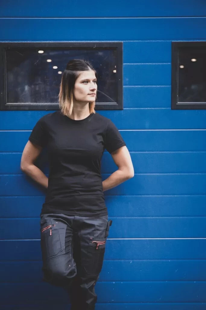 Pantalon Femme Bicolore Olympia 3 Pantalon Femme Bicolore Olympia – Image 3