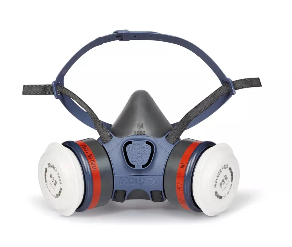 Kit Demi-masque Taille M + Filtres A2P3R Moldex 2 Kit Demi-masque Taille M + Filtres A2P3R Moldex – Image 2