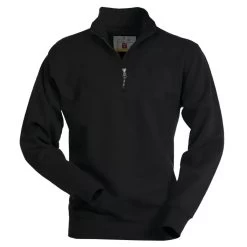 Sweat-shirt Col Montant Zippé Canada