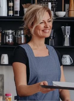 Chasuble Femme Mia Bleu Jean 6 Chasuble Femme Mia Bleu Jean -Outil De Maison Boutique SET 89130