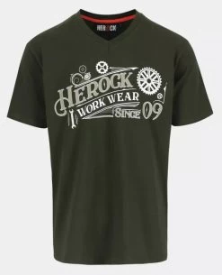 Lot De 3 Tee-shirts Rollin/Worker/Barber Herock -Outil De Maison Boutique SET 90766