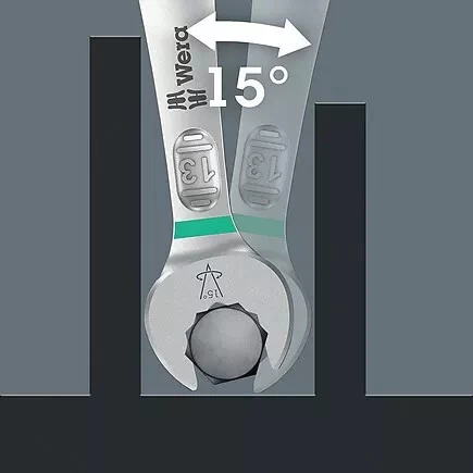 Jeu De 11 Clés Mixtes Wera 2 Jeu De 11 Clés Mixtes Wera – Image 2