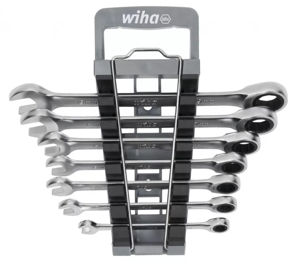 Jeu De 7 Clés Mixtes à Cliquet Et à Fourche Wiha 1 Jeu De 7 Clés Mixtes à Cliquet Et à Fourche Wiha