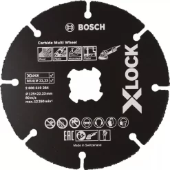 Carbide Multi Wheel X-Lock Bosch