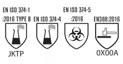 Gants Nitrile Non Poudré Ambi-dex® WOW Pip 5 Gants Nitrile Non Poudré Ambi-dex® WOW Pip -Outil De Maison Boutique SET 96747