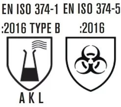 Gants Enduit Nitrile Double Enduction Pip -Outil De Maison Boutique SET 96822