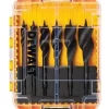 DeWALT Coffret 6 Mèches à Bois Hélicoïdales Toughcase