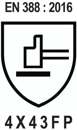 Gant Enduit Nitrile + Renfort - Classe F Singer -Outil De Maison Boutique SET 98527