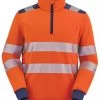 Sweat Haute Visibilité Zippé - Classe II Cepovett