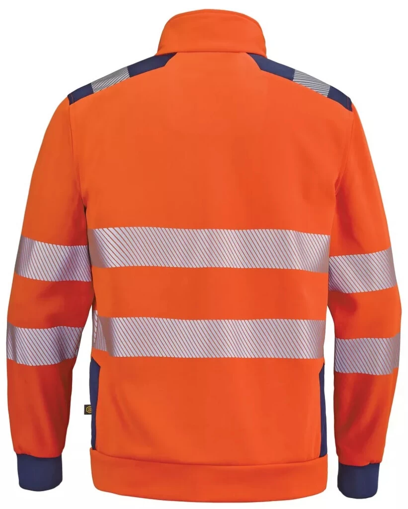 Sweat Haute Visibilité Zippé - Classe II Cepovett 2 Sweat Haute Visibilité Zippé - Classe II Cepovett – Image 2