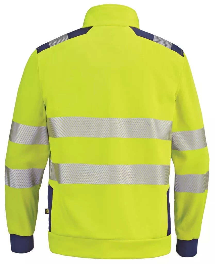 Sweat Haute Visibilité Zippé - Classe II Cepovett 6 Sweat Haute Visibilité Zippé - Classe II Cepovett – Image 6