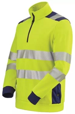 Sweat Haute Visibilité Zippé - Classe II Cepovett 13 Sweat Haute Visibilité Zippé - Classe II Cepovett -Outil De Maison Boutique SET 98659