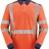 Polo Haute Visibilité Manches Longues - Classe II Cepovett