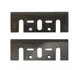 Jeu De 2 Fers De Rabot Réaffûtables - Acier HSS