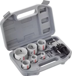 Coffret 6 Scies Cloches HSS Universel - électricien