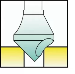 Tête De Fraiseuse (fraise) - Acier HSS 90° MAGAFOR