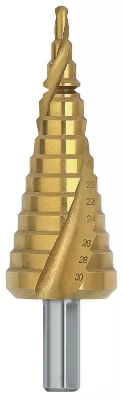 Foret HSS TiN Multi-étages Pour Tôles Et Matériaux Minces