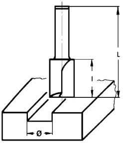 Fraise à Défoncer Droite Carbure -Outil De Maison Boutique set 7871 647a64f1ed80a
